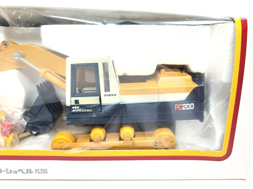 Excavadora Komatsu PC200 Avance - Tomica Dandy escala 1:43 modelo diecast #DK-001 Foto 3 de 4
