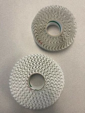 VELCRO Brand Hook & Loop Adhesive Coins Bulk 3,000 Pairs 1/2" White Circle Dots