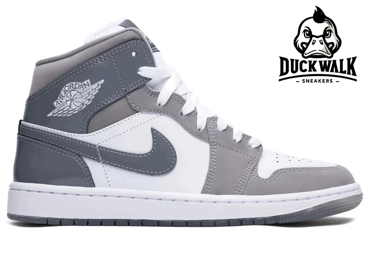 Jordan 1 SE Mid Patent Cool Grey for Sale | Authenticity