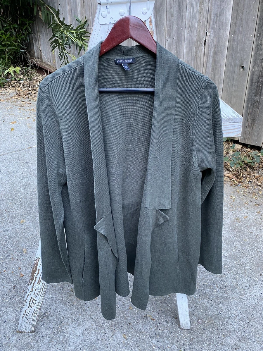 Eileen fisher silk clearance cardigan