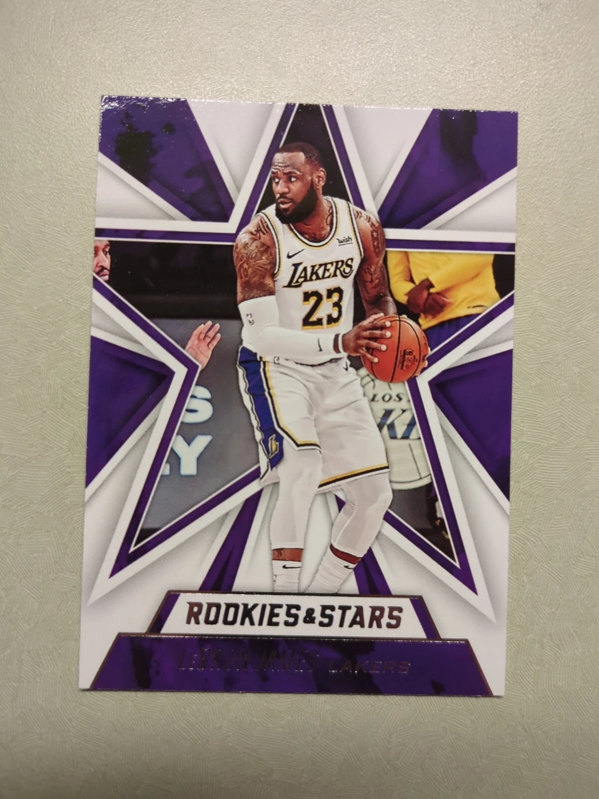 Lebron James trading card