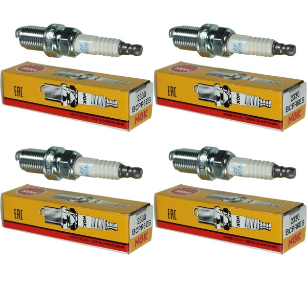 4X Original NGK ZüNdkerze 2330 Typ BCPR6ES ZüNd Kerze-image