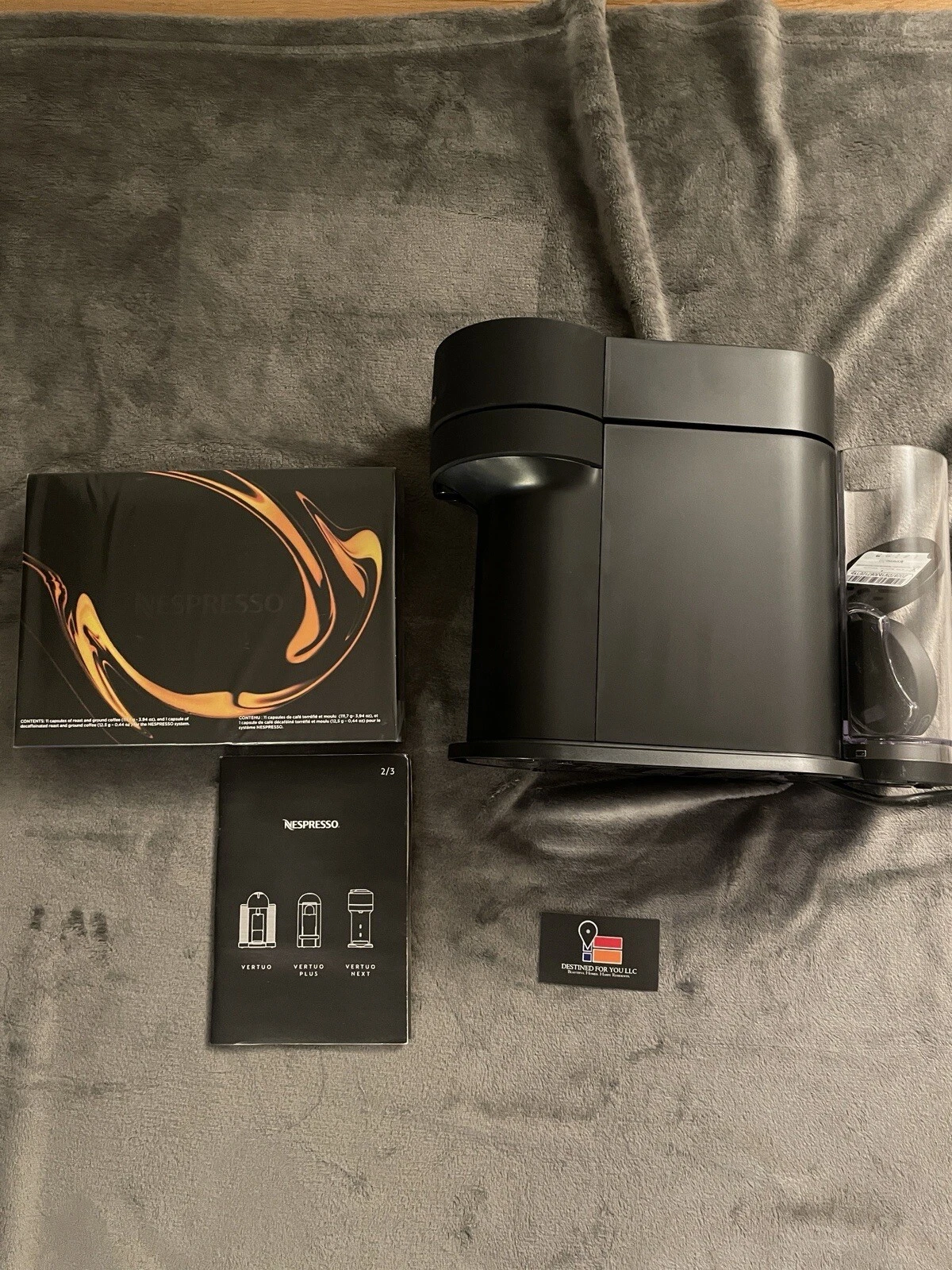 DeLonghi Nespresso Espresso Machine - (Matte Black)