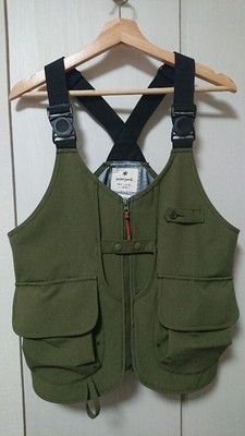 USED Snow Peak Takibi Vest Bonfire Best Olive S Size From 