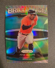 2020 Panini Prizm Baseball Jose Altuve Brilliance Silver Prizm #B-7 Astros