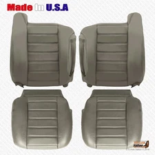 2003 2004 2005 2006 2007 Hummer H2 Front Driver Passenger Leather Cover Wheat
