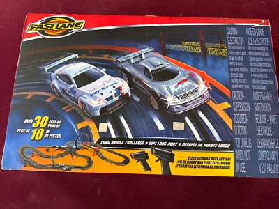Fast Lane Racing Long Bridge Challenge RC Car Slot Cars NEW SEALED