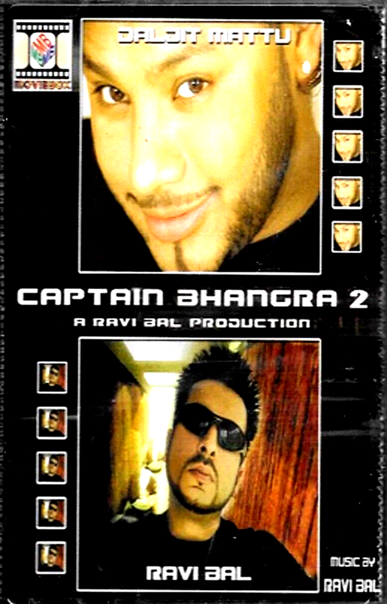 CAPTAIN BHANGRA 2-  RAVI BAL - BRAND NEW MUSIC AUDIO CASSETTE - FREE UK POST