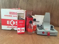 NICE VINTAGE EUMIG CHEMO FILM SPLICER KIT Z01 FOR SUPER 8 FILM
