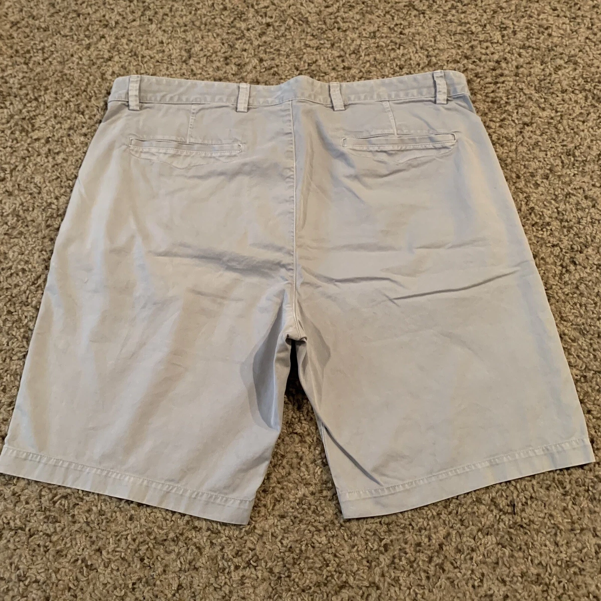 Robert Graham Mens Shorts Grey Size 38 Chino