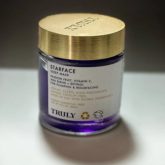 TRULY Beauty Moon Jelly Sleep Mask for Plumping & Resurfacing 60mL 2oz