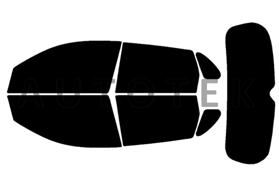 Filme PreCut All Side Windows para Mitsubishi Outlander Sport 2011-2024 tonalidade - Imagem 2 de 4