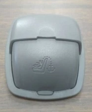 2001-2005 SAAB 9-3 REAR CHILD SEAT ANCHOR COVER TRIM grey left REAR