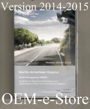 2005-2009 Audi A8 S8 RS8 A6 S6 Q7 Quattro Navigation DVD Map v2014-2015 Update