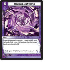 Kaijudo 3X ELDRITCH LIGHTNING Common #68/160 13GAU (Playset) Quest Gauntlet 2014