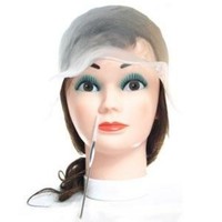 Professional Hairdressing Clear Silicone Highlighting Cap + Hook Professional Hairdressing Clear Silicone Highlighting Cap + Hook