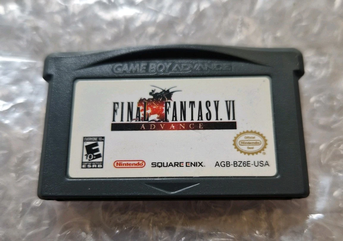 Final Fantasy VI Sur Game Boy Advance - Complet Vip TBE - FR - Jeu Occasion