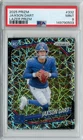 2025 Panini Prizm Jaxson Dart SILVER LAZER PRIZM Rookie RC #332 PSA 9 GIANTS