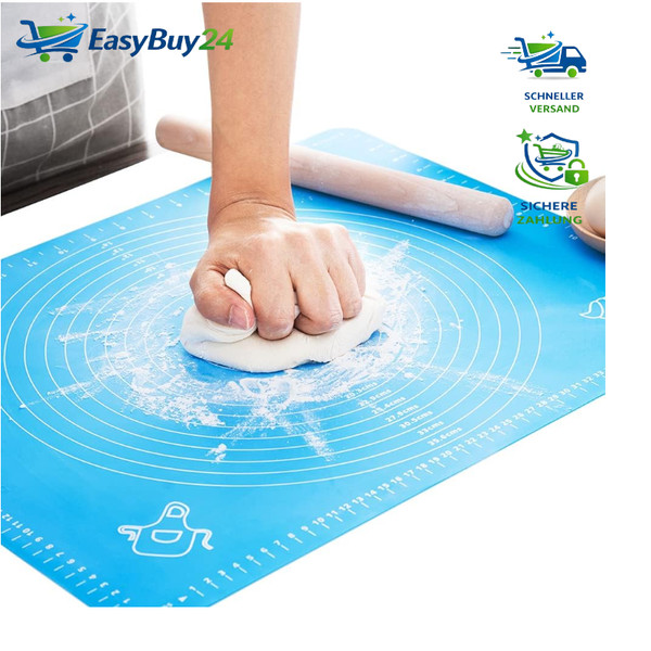 Backmatte Silikon Extra Dicke Rutschfest Antihafte Teigunterlage 50×40Cm KüChe-image
