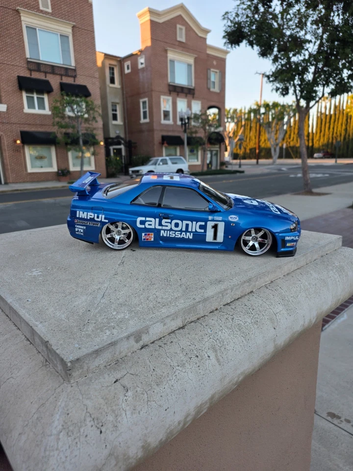 200mm 1/10 Custom Paint NIS-R34 4Tec-2 RDS DC10 YD2 MST FZ02 TT02 Body Only - Image 3 of 4