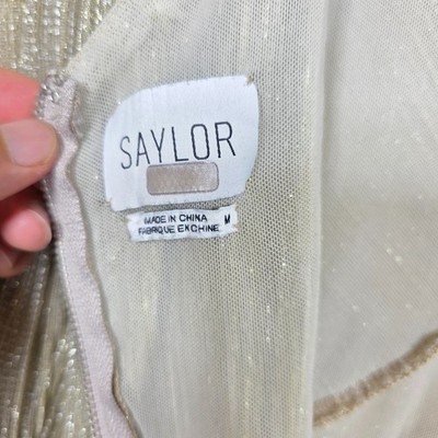 saylor saydee ruched dress Saylor Women's Saydee Metallic Gradient Minidress