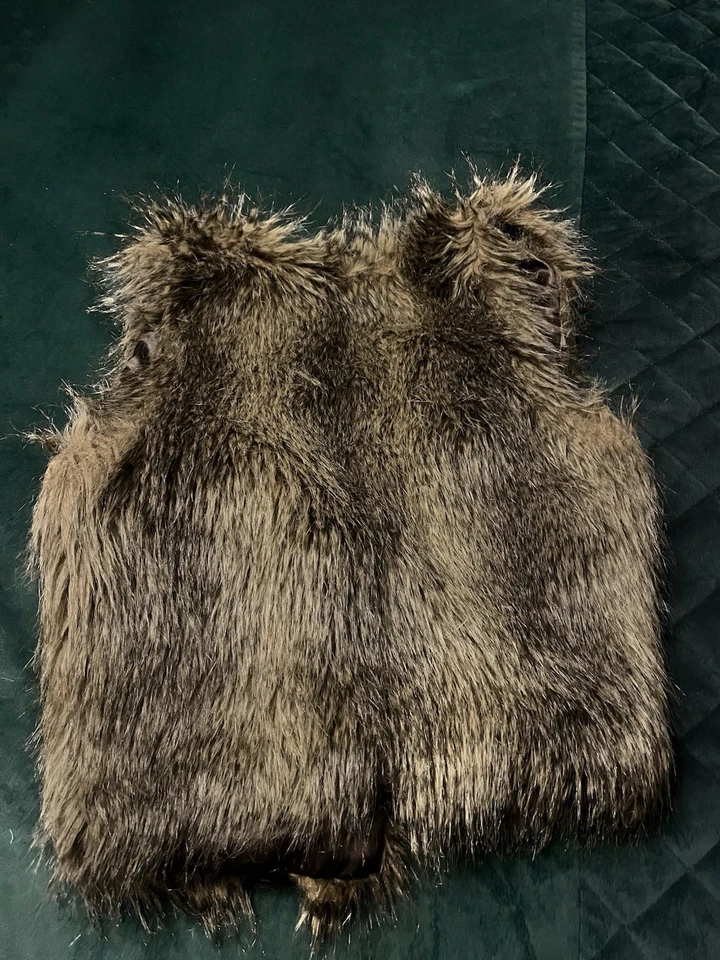 Faux Fur Gillet, Size Small. - Image 2 of 4