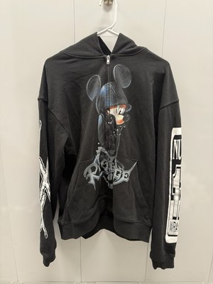 Revenge x XXXTENTACION Kingdom Zip Up Hoodie - Size L Black