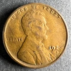 1926 S Lincoln Wheat Cent Penny Semi Key Better Date Low Mintage Only 4,550,000
