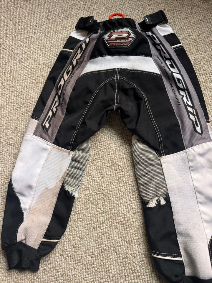 Calças de motocicleta juvenil Pro Grip 6009 tamanho 20 - Imagem 2 de 4