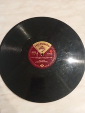 5× Schellackplatten von Telefunken und Capitol 50er Jahre Sammlung Konvolut