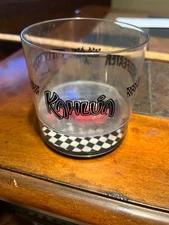 Cutty Sark Scott Whiskey- Kahlua- race car cup