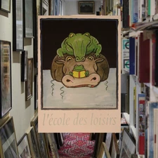 Tomi Ungerer, "L'Ecole des Loisirs", original vintage poster