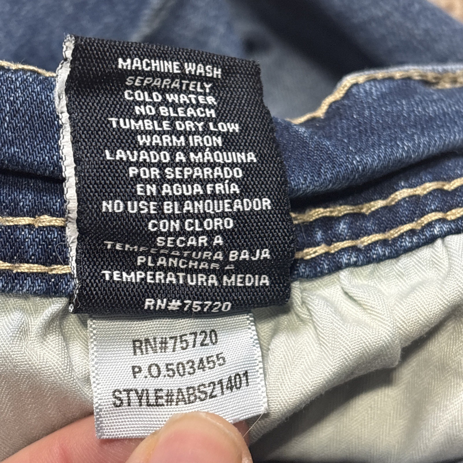 BKE Aiden Denim Jeans Mens 29x32 Fits 29 X 30 Straight Leg - View 7