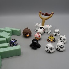 Angry Birds Star Wars Telepods 8 Figures Lot Plus Launcher Blocks