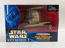 Star Wars Action Fleet Trade Federation Droid Fighter Micro Machines 1999 New