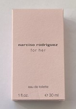 Narciso Rodriguez For Her 30ml Women's EDT New No Cellophane Box Dented