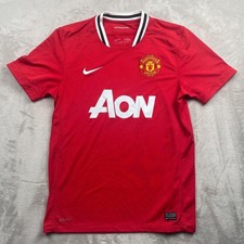 Manchester United Nike Jersey Mens Size Medium 2011/12 Home Kit Futbol Soccer