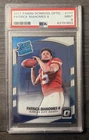 2017 PANINI DONRUSS OPTIC #177 PATRICK MAHOMES II RC RATED ROOKIE PSA 9