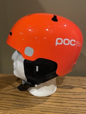 Used POCito Auric Cut SPIN MIPS Snow Helmet / RECCO Flourescent Orange XS/SMALL
