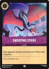 Swooping Strike 63/204 Whispers in the Well Disney Lorcana 002888