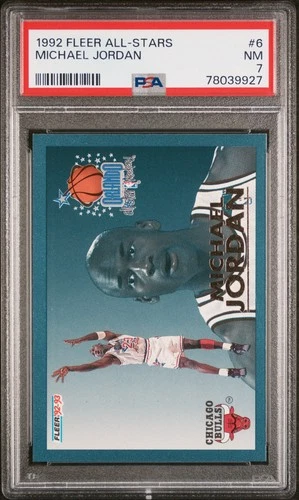 Jordan 1992 Fleer Jordan #6