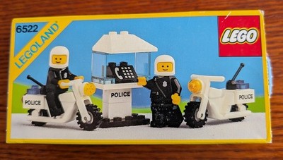 LEGO (6522) Highway Patrol/Motorrad Polizei - wie NEU mit guter Box + Anleitung