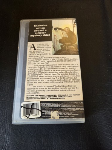 Alistair Maclean Golden Rendezvous (Vestron Video) VHS Tape Richard Harris 1983 - Foto 1 di 2