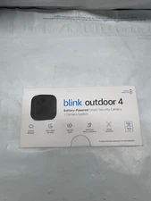 Blink Outdoor 4 Security Camera System Battery Powered*Open box