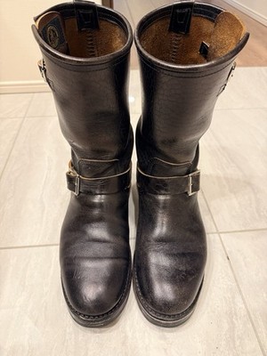 John Lofgren Wabash Engineer Boots – Shinki Hikaku Horsebutt