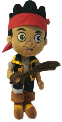 Disney Store Jake & The Neverland Pirates Boy Plush Stuffed Toy 14'' w/ Sword 