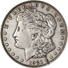 1921-P Morgan Silver Dollar - Error - Cracked Planchet