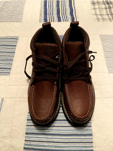 Fin & Feather Mens Chukka Boots Shoes Tan Size 6.5D Lace Up Leather Suede Fin Feather Boots | eBay main image 4