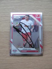 Antonio Nusa autograph signed trading card TC Topps Chrome "RB Leipzig" 25/26