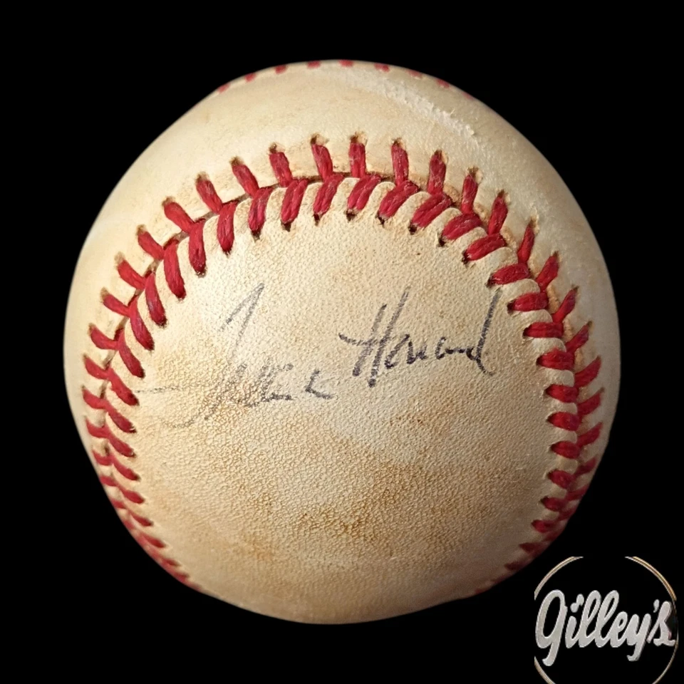 Ralph Branca & Frank Howard Autographed Game Used Baseball - Image 2 of 4